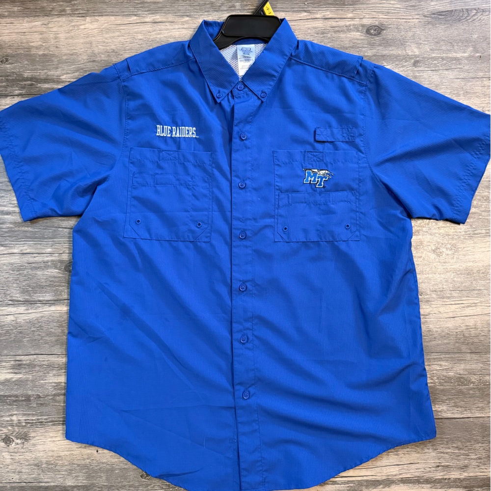 Proedge Middle Tennessee State University MTSU Blue Shirt Men’s Large